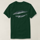 minke whales 1 tシャツ (デザイン正面)