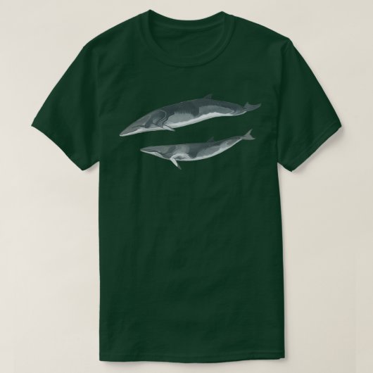 minke whales 1 tシャツ (デザイン正面)