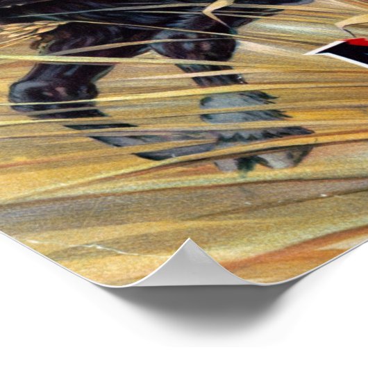 Minneapolis Brewing Cos. Bock Beer ポスター (角)