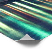 Minneapolis Skyline at night ポスター (角)