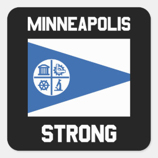Minneapolis Strong  スクエアシール