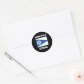 Minneapolis Strong Classic Round Stickers ラウンドシール (封筒)