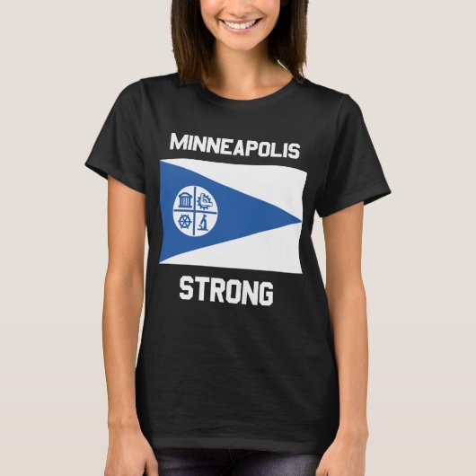 Minneapolis Strong Women’s Basic T-Shirt Tシャツ (正面)