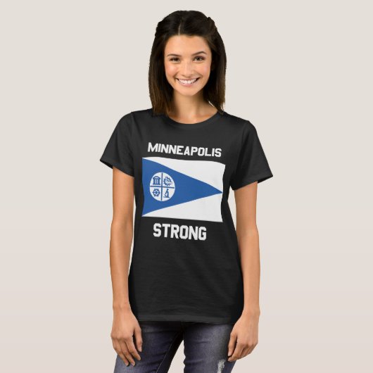 Minneapolis Strong Women’s Basic T-Shirt Tシャツ (正面フル)