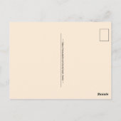 Minneapolis Vintage Street Map ポストカード (裏面)