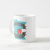 Minneappleの州のコーヒー・マグ コーヒーマグカップ (正面左)