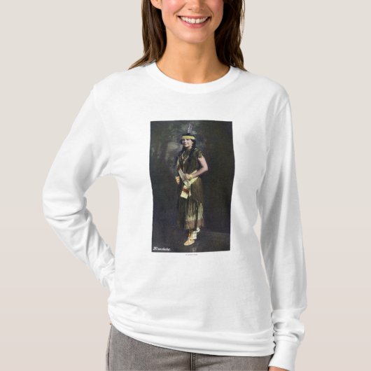 Minnehahaのポートレート Tシャツ (正面)