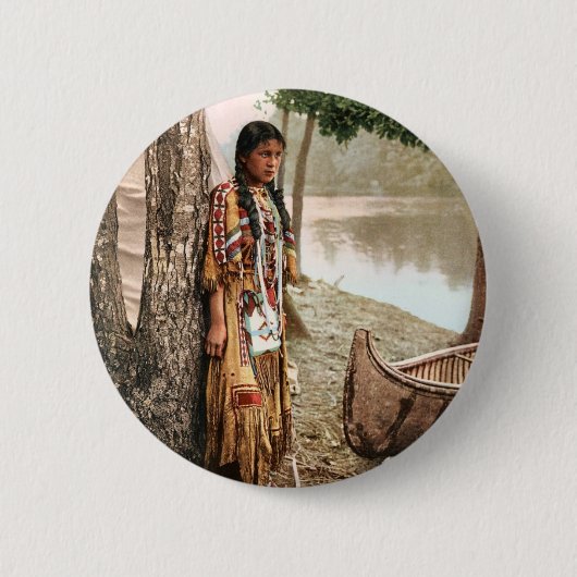 Minnehaha 1897年 缶バッジ (正面)