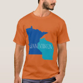 Minnesconsin Merchandise for MNWI Lovers Tシャツ (正面)