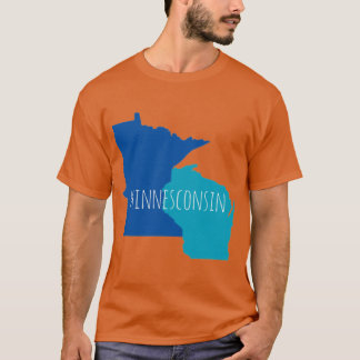 Minnesconsin Merchandise for MNWI Lovers Tシャツ