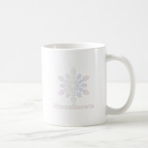 MinneSnowtaとスノーフレーク コーヒーマグカップ