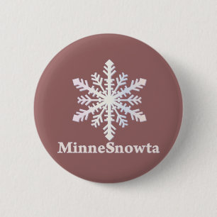 MinneSnowtaとスノーフレーク 缶バッジ
