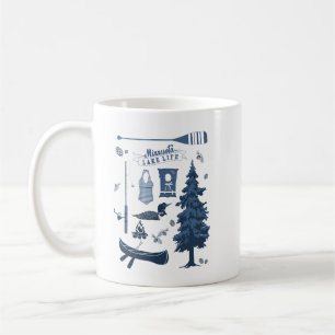 minnesota湖のマグ コーヒーマグカップ