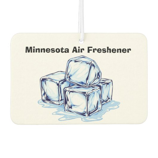 Minnesota  カーエアーフレッシュナー (正面)