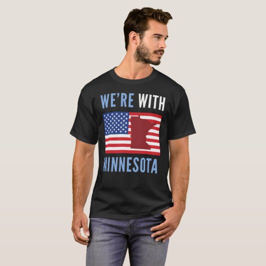 Minnesota Anti ICE Trump Protest  Tシャツ (正面フル)