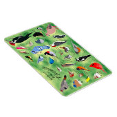 Minnesota Birds Flexible Photo Magnet マグネット (右側)