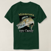 Minnesota Eye Candy Funny Walleye 810 Tシャツ (デザイン正面)