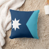 Minnesota Flag American MoJo Pillow クッション (ブランケット)