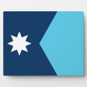 Minnesota Flag Plaque フォトプラーク (正面)