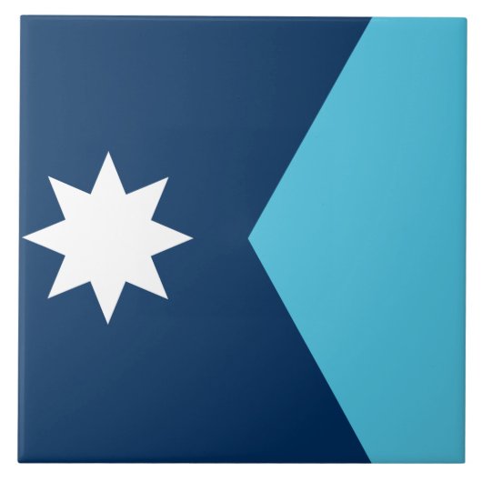 Minnesota Flag Tile タイル (正面)
