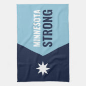 Minnesota Rebel New State Flag キッチンタオル (縦)