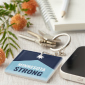 Minnesota Rebel New State Flag キーホルダー (正面右)