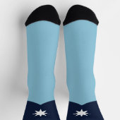 Minnesota Rebel New State Flag ソックス (上部)