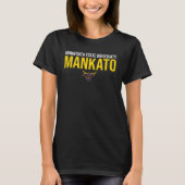 Minnesota State Mankato Mavericks Stacked Tシャツ (正面)