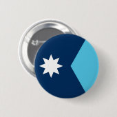 Minnesota state new flag symbol USA America 缶バッジ (正面&裏面)