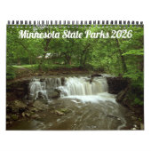 Minnesota State Parks 2026 Calendar カレンダー (カバー)
