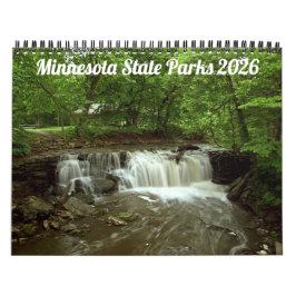 Minnesota State Parks 2026 Calendar カレンダー