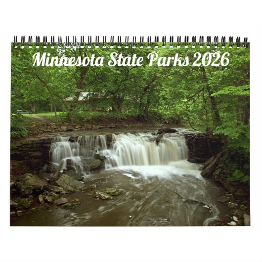 Minnesota State Parks 2026 Calendar カレンダー (カバー)