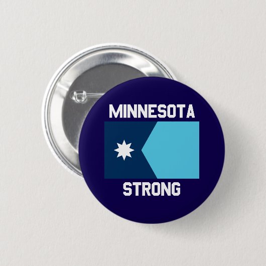 Minnesota Strong Button 缶バッジ (正面&裏面)