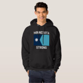 Minnesota Strong Men's Hoodie パーカ (正面フル)