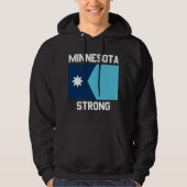 Minnesota Strong Men's Hoodie パーカ (正面)