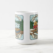 Minnesota Tater Tot Hotdish Retro Mascot Coffee Mu コーヒーマグカップ (中央)