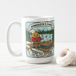 Minnesota Tater Tot Hotdish Retro Mascot Coffee Mu コーヒーマグカップ