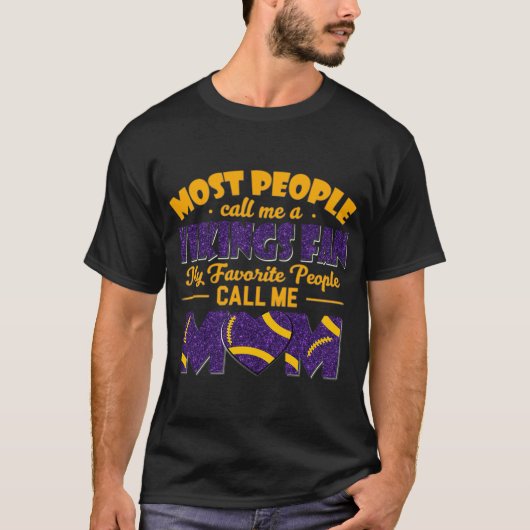 minnesota vikings 1 tシャツ (正面)