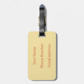  Minnesota vintag Map  ラゲッジタグ (裏面縦)