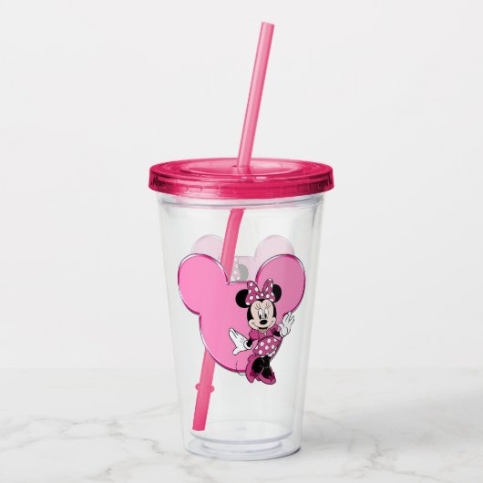 Minni アクリルタンブラー (裏面)