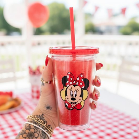 Minni アクリルタンブラー