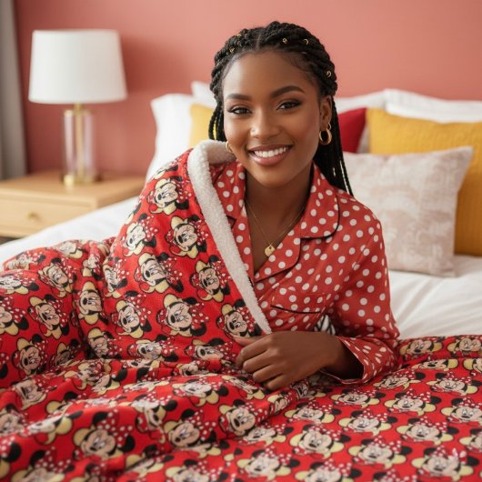 Minni シェルパブランケット