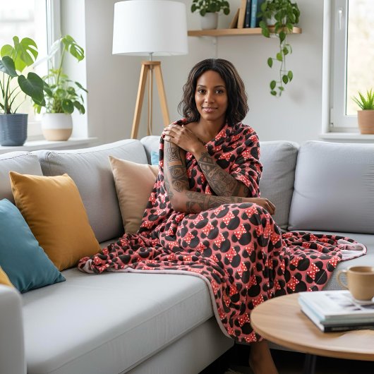 Minni フリースブランケット