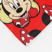 Minni フリースブランケット (角)