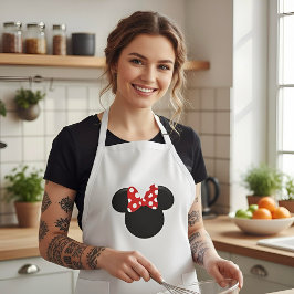 Minni ロングエプロン