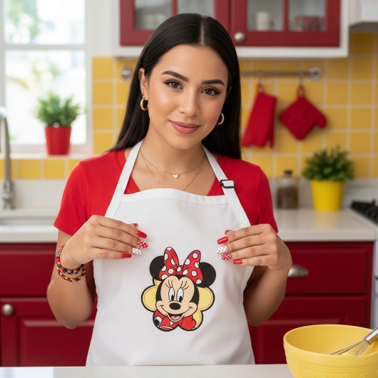 Minni ロングエプロン