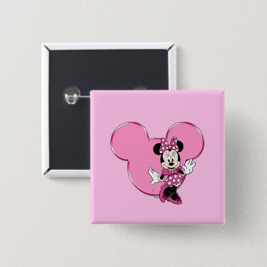Minni 缶バッジ (正面&裏面)