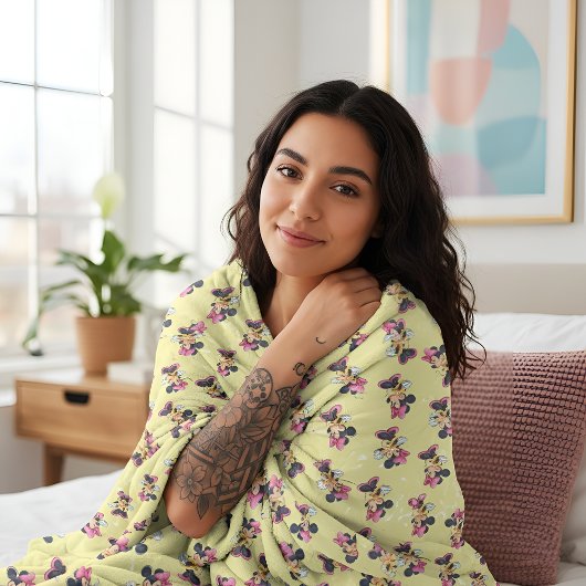 Minni Fleece Blanket フリースブランケット