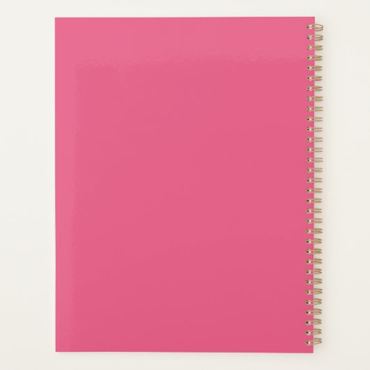 Minni Planner プランナー手帳 (裏面)