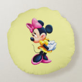 Minni Round Pillow ラウンドクッション (裏面)